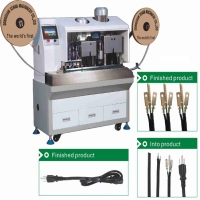 American Three Pin Terminal Crimping Machine