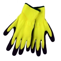 Super Slip Winter Rubber Latex Coated Work Glove 