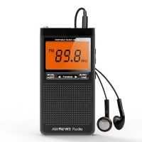AM FM mini Digital Radio with Clock