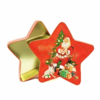 Star Shaped Tin Box